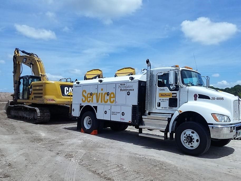 custom lube truck bodies for equipment dealer