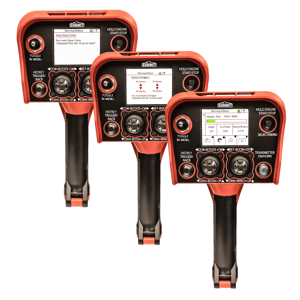 hydraulic crane remote